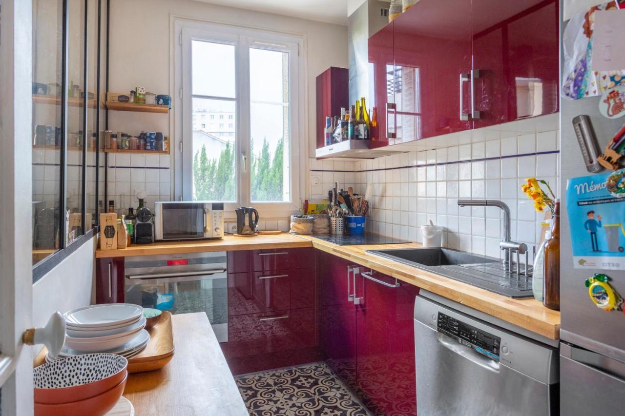 Chambre - Marceau Courbevoie Bagian luar foto